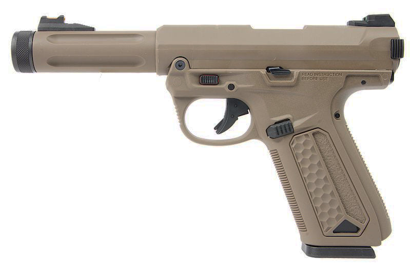 ACTION ARMY AAP-01 ASSASSIN GBB PISTOL (BK/FDE)