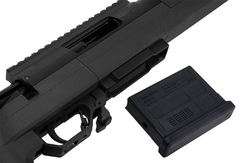 EMG Helios EV01 Bolt Action Airsoft Sniper Rifle - Black (Co2 Magazine Version)