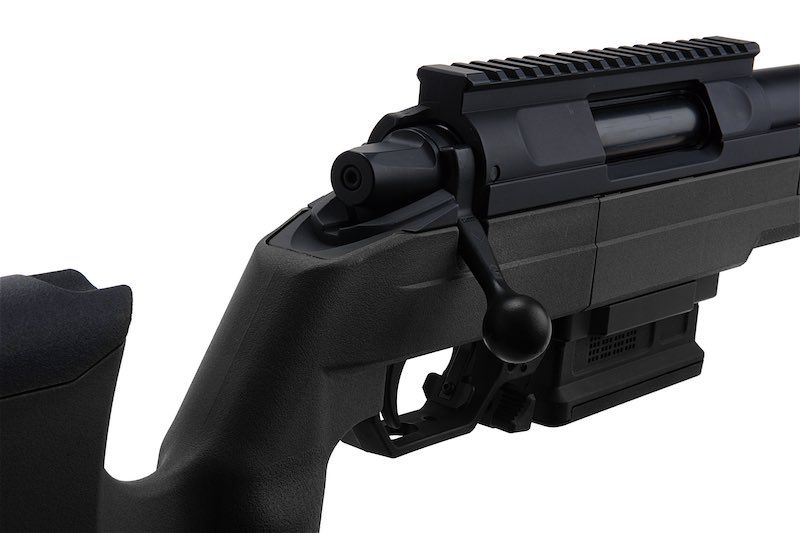 EMG Helios EV01 Bolt Action Airsoft Sniper Rifle - Black (Co2 Magazine Version)