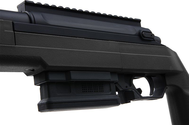 EMG Helios EV01 Bolt Action Airsoft Sniper Rifle - Black (Co2 Magazine Version)