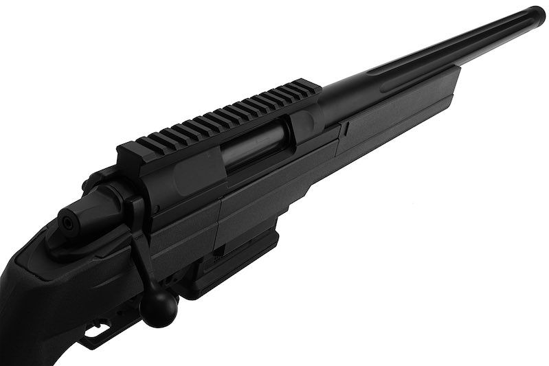 EMG Helios EV01 Bolt Action Airsoft Sniper Rifle - Black (Co2 Magazine Version)