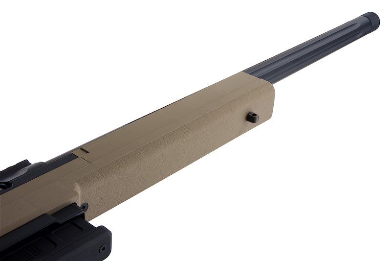 EMG Helios EV01 Bolt Action Airsoft Sniper Rifle - Dark Earth (Co2 Magazine Version)