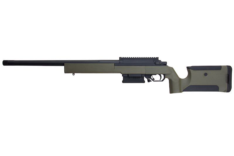 EMG Helios EV01 Bolt Action Airsoft Sniper Rifle - Olive Drab (Co2 Magazine Version)