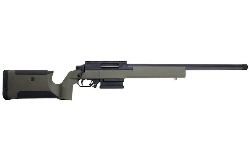 EMG Helios EV01 Bolt Action Airsoft Sniper Rifle - Olive Drab (Co2 Magazine Version)