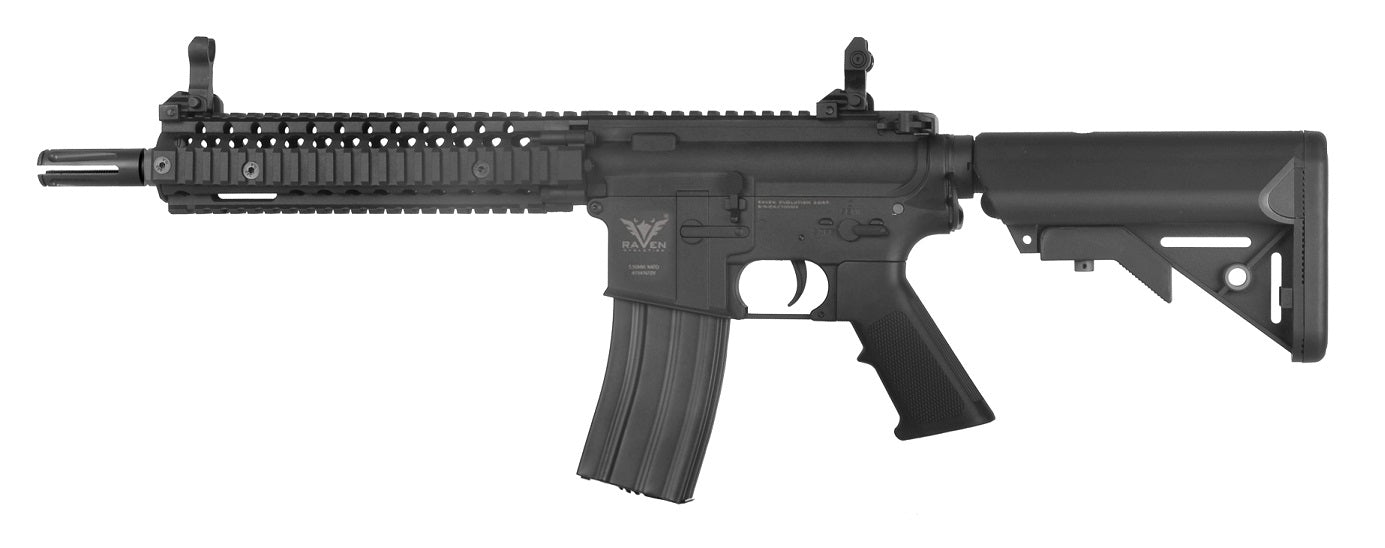 RAVEN NEO DD18 BK (Nylon Filled Polymer Body & Rail )