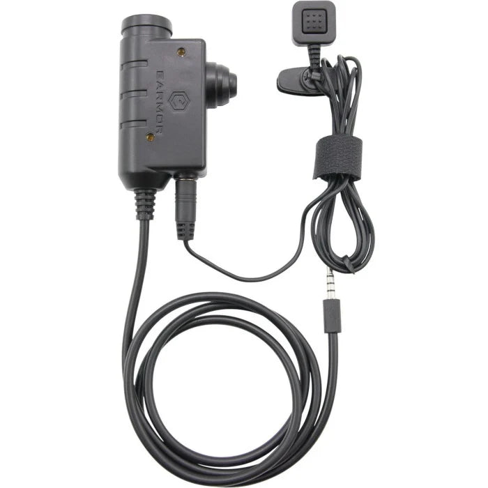 Earmor Military PTT w- Finger Button (Kenwood)