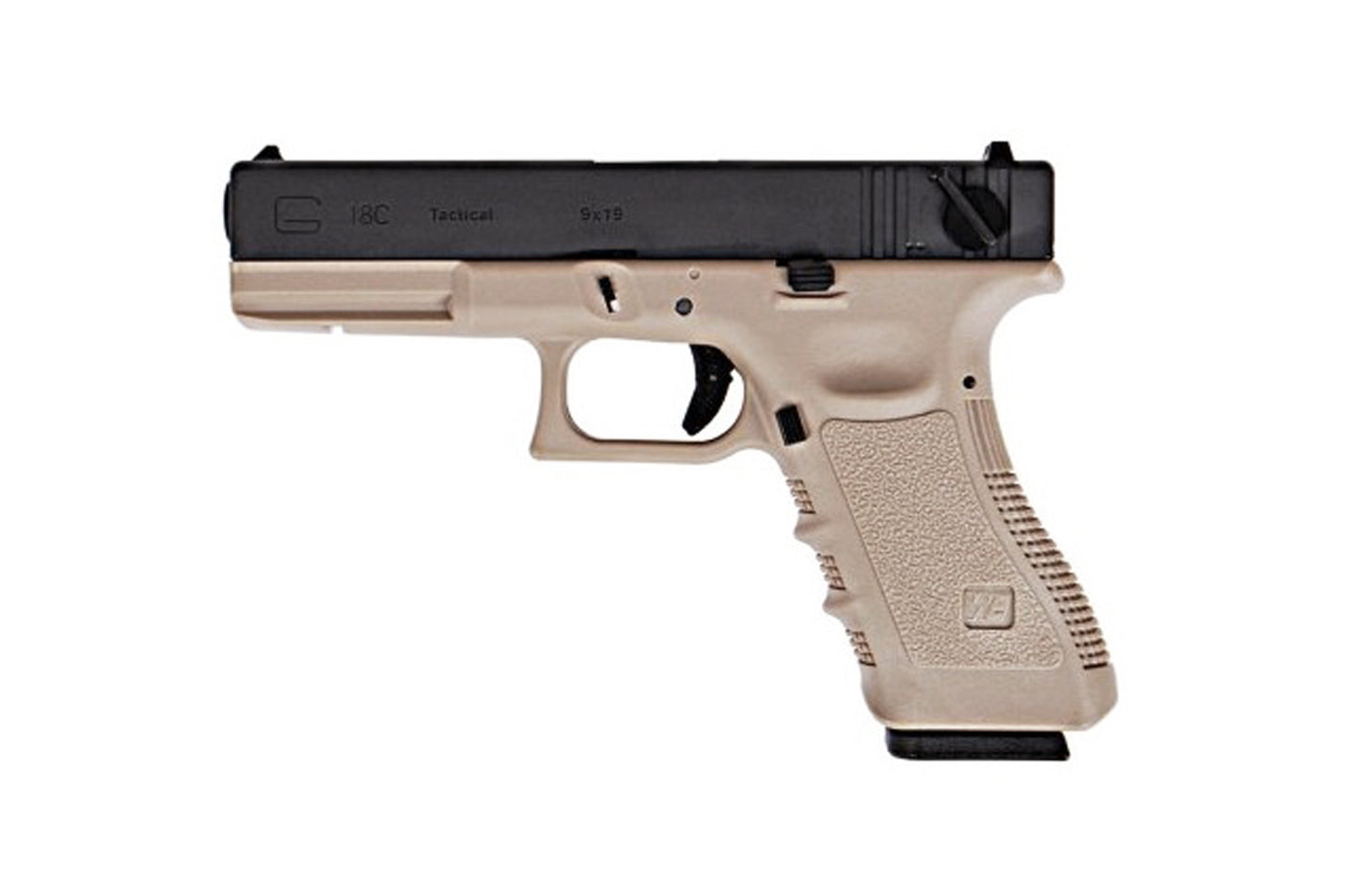 WE G18 GEN 3 TAN-W EXTENDED BARREL