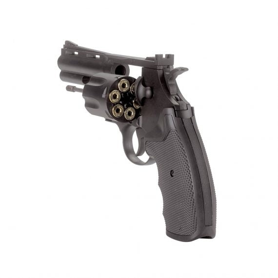 KWC MODEL 357 4" REVOLVER BLACK CO2 NON-BLOWBACK 6mm
