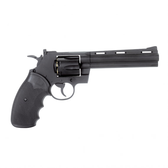 KWC MODEL 357 6" REVOLVER BLACK CO2 NON-BLOWBACK 6mm