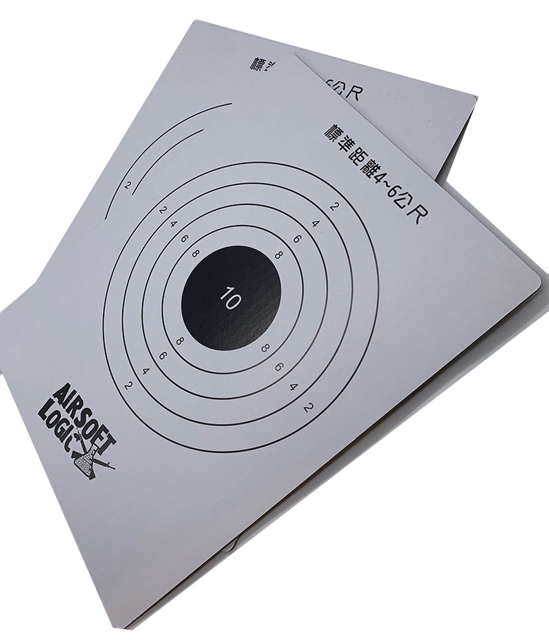 Airsoft Logic Target Sheets (12pcs)