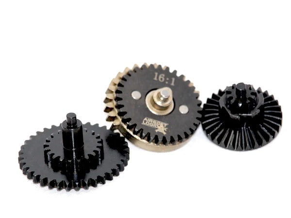 AIRSOFT LOGIC ONE PIECE HARDEN STEEL CNC GEAR SET 16:1