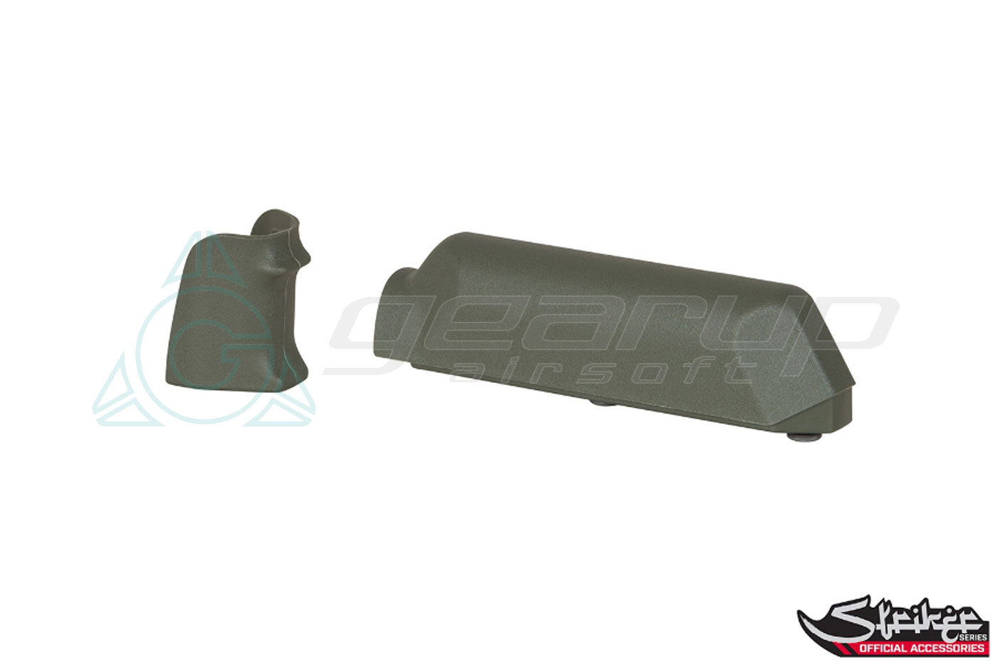 STRIKER SI PISTOL GRIP + CHEEK PAD SET ( OLIVE DRAB )