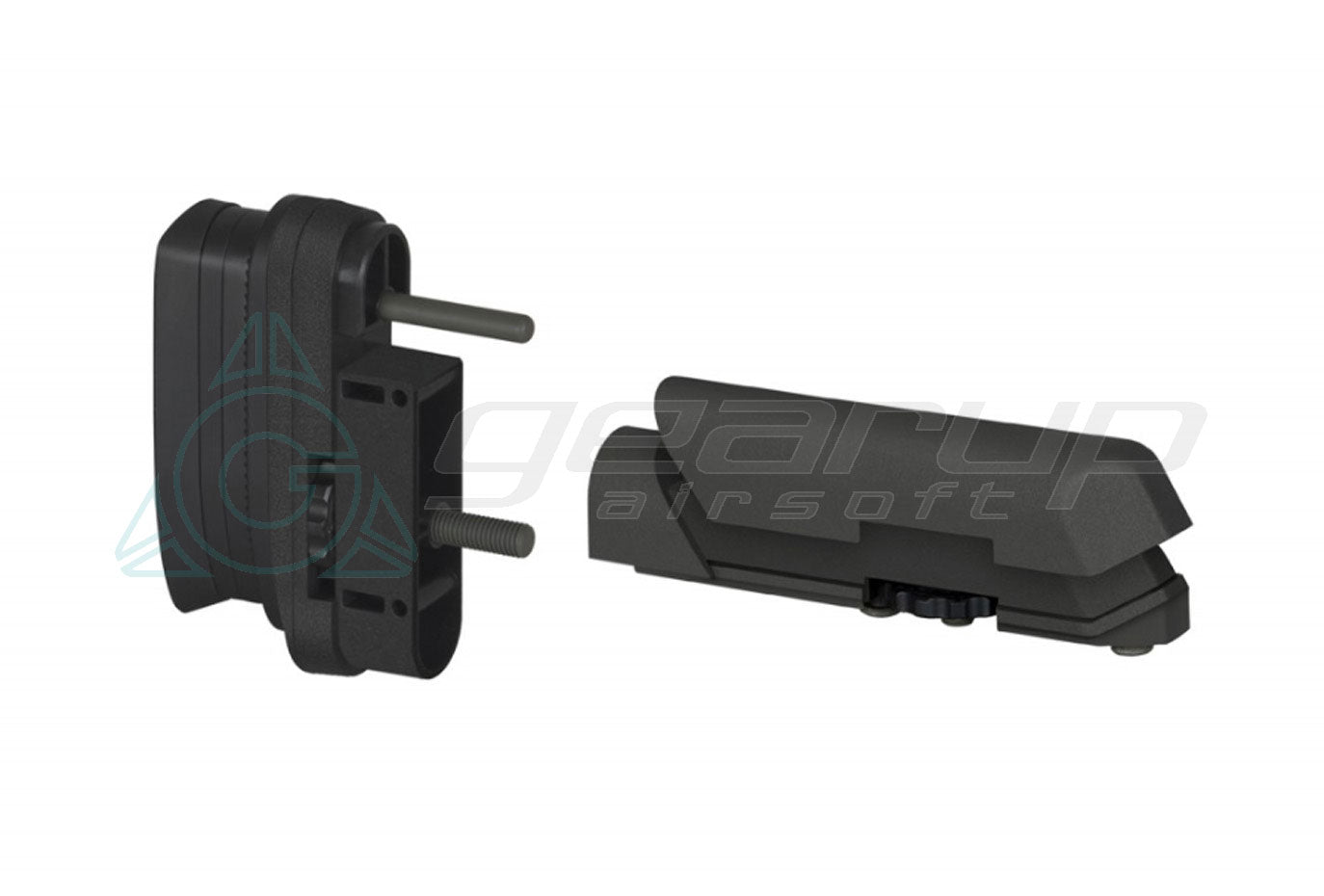 TACTICAL ADVANCED BUTT PAD + CHEEK PAD (BLACK)