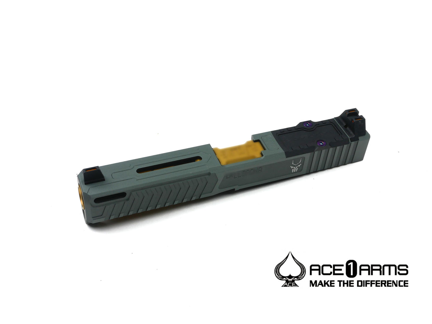 BM Style Upgrade Slide Kit for TM-WE Model 17-18 (Gold Standard Barrel)