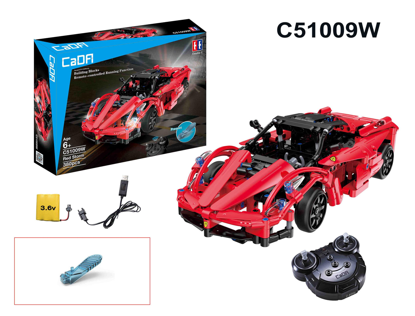 Red Storm Racing Car