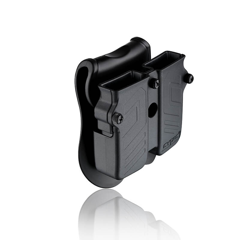 Cytac Universal Double Magazine Pouch with Paddle (fits 9mm, .40 .45)