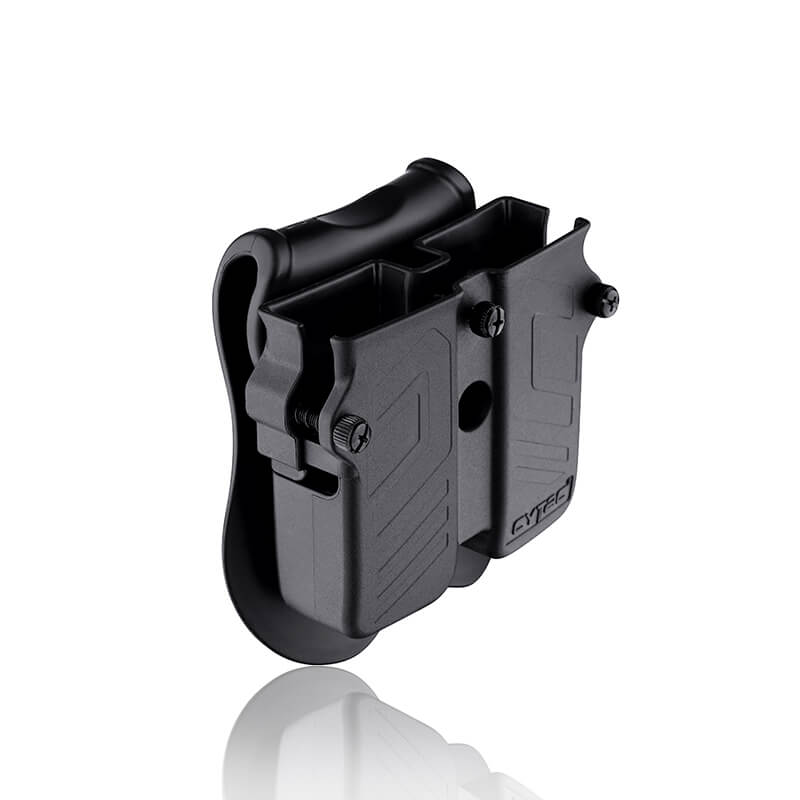 Cytac Universal Double Magazine Pouch with Paddle (fits 9mm, .40 .45)