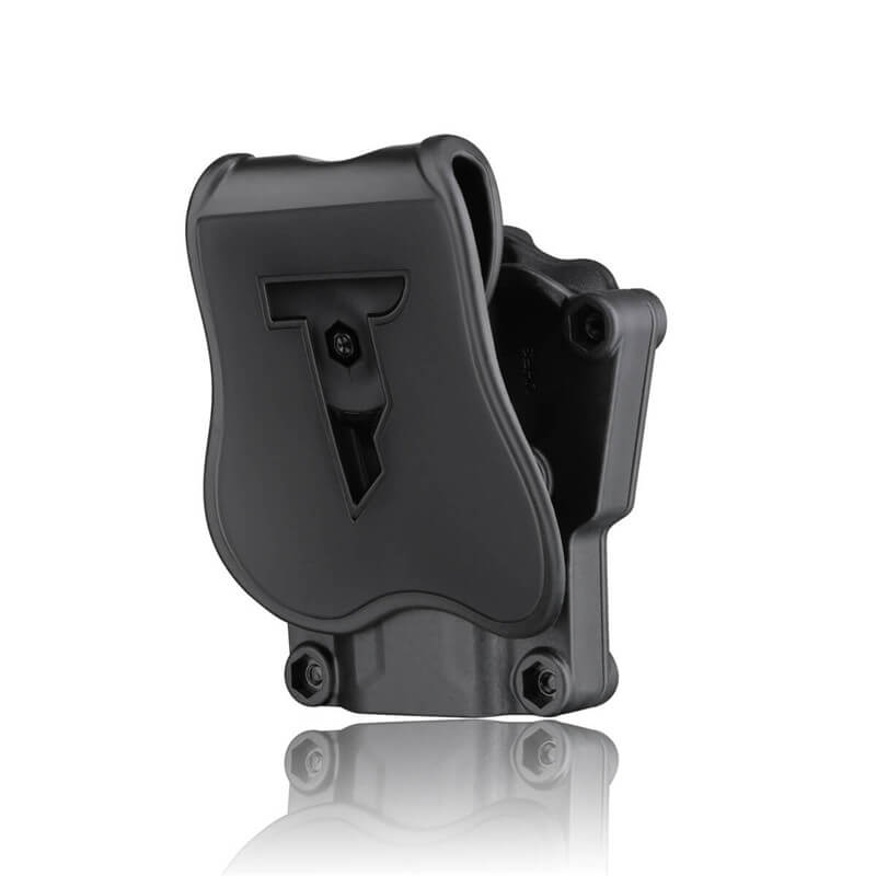 Universal (Mega-Fit) Holster with paddle (Adjust to fit most popular pistols)