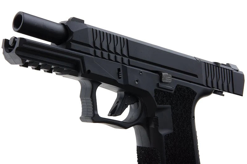 JDG P80 PFS9 RMR Cut Airsoft GBB Pistol (Licensed by Polymer 80) BK