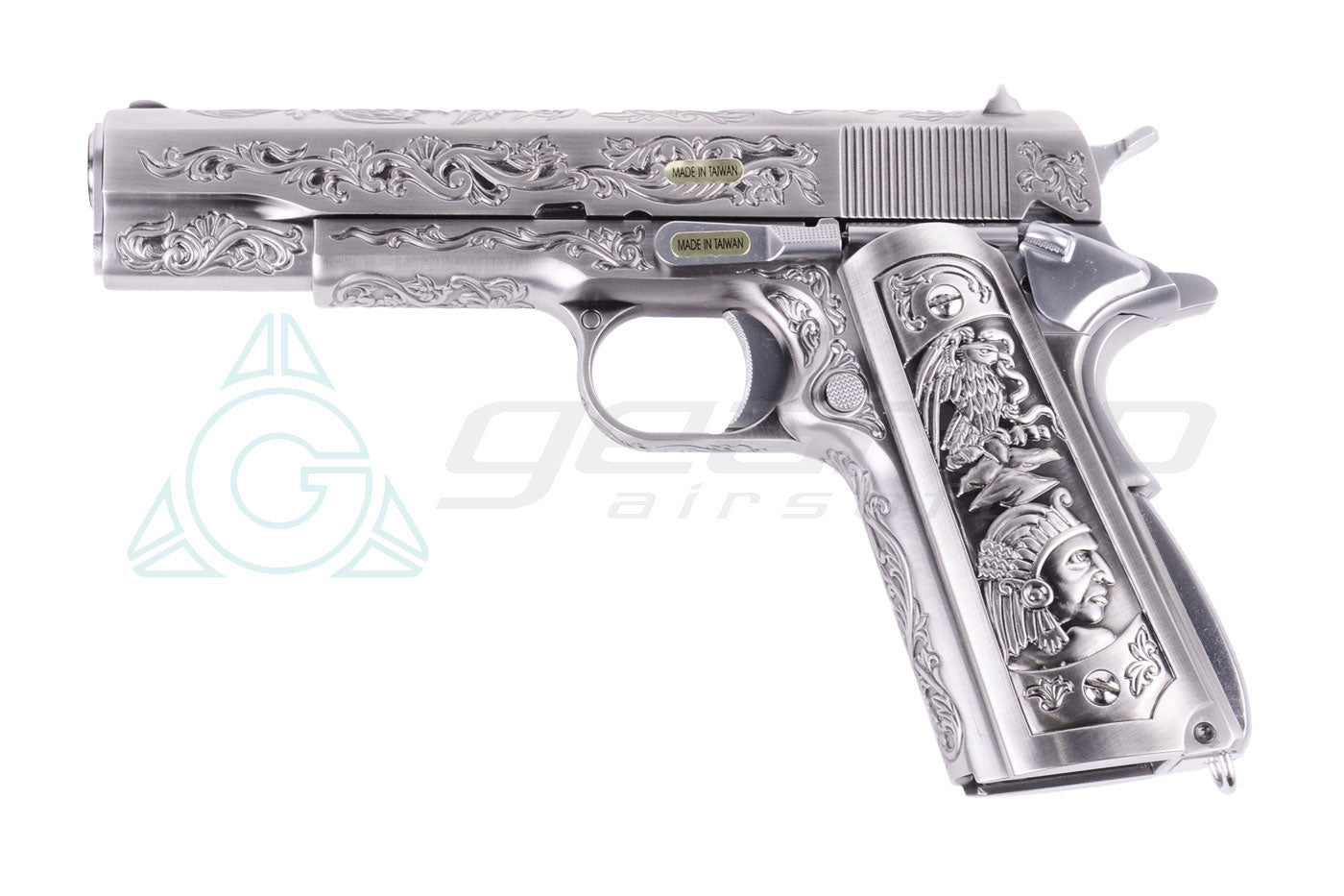 WE 1911 CHROME (CLASSIC FLORAL PATTERN)