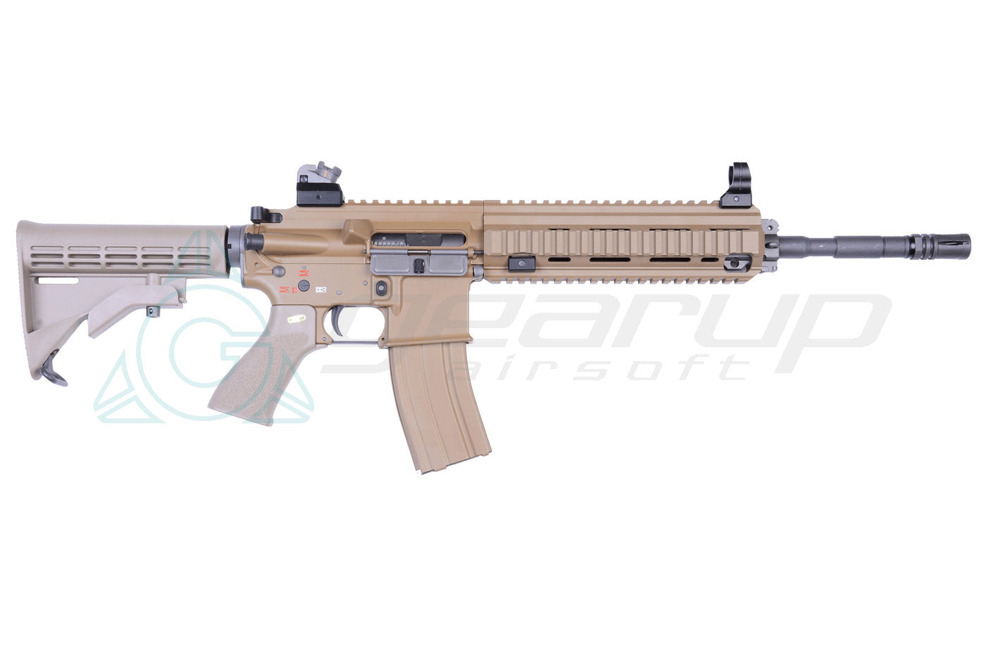WE HK416 TAN GBBR