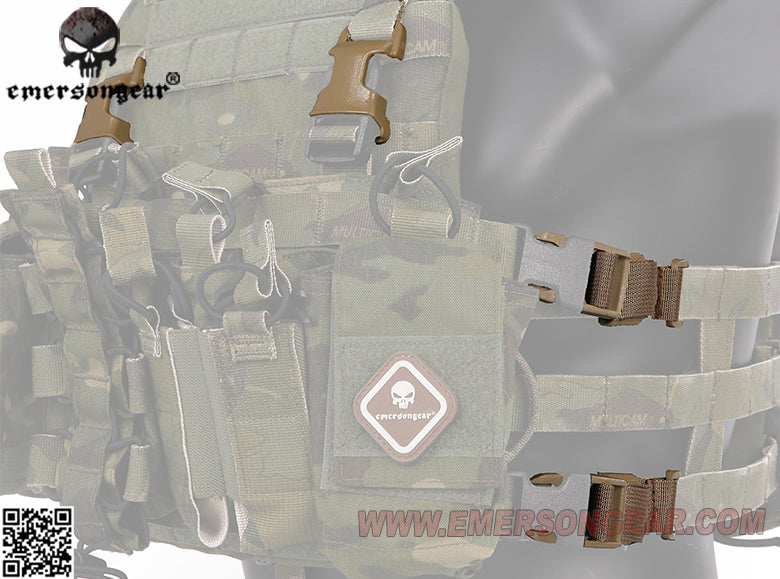 Emerson Gear Chest Rig to Vest Adapter Kit-BK