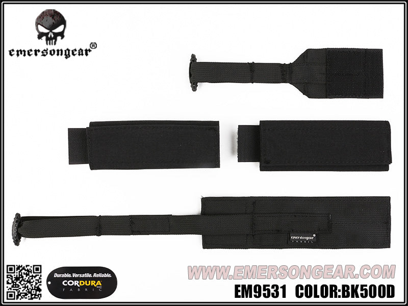 Emerson Gear Vest Quick Release Set For: SNAKE TOOTH-BK
