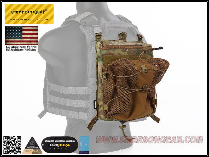 Emerson Gear BASILISK Bungee Back Panel-BK