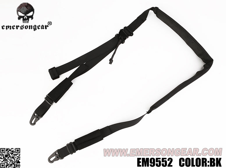 Emerson Gear VATC Style Double Point Adjustment Gun Sling - BK