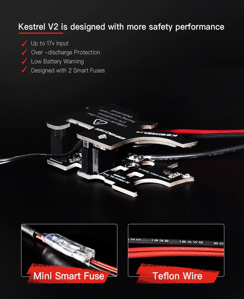 ESHOOTER Kestrel V2 ETU for V2 Gearbox