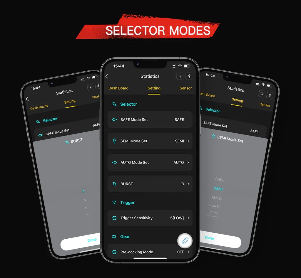 ESHOOTER Kestrel V2 ETU for V2 Gearbox