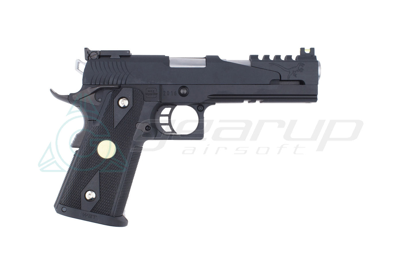 WE HI-CAPA 5.1 DRAGON TYPE B BK SLIDE