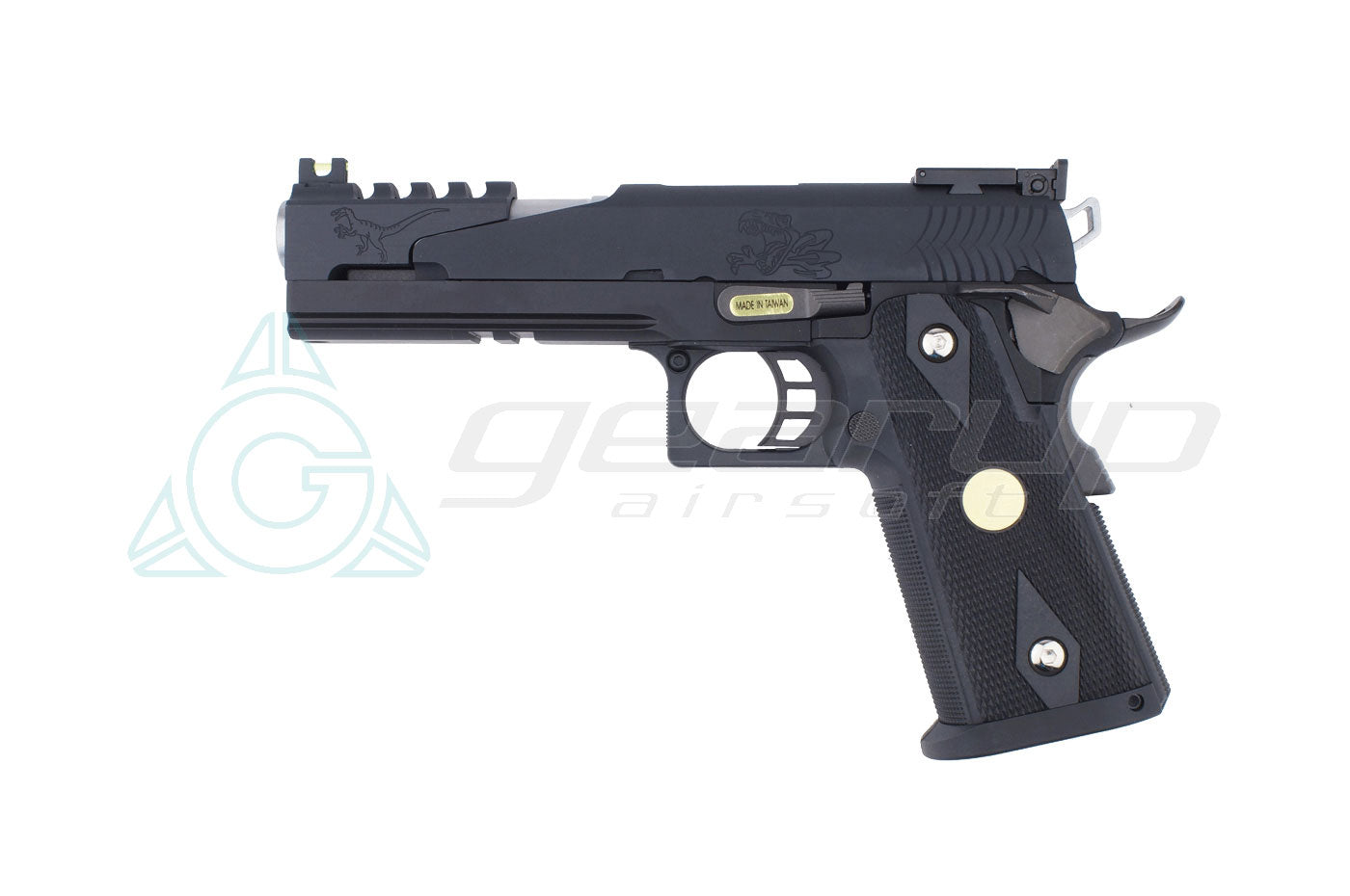 WE HI-CAPA 5.1 DRAGON TYPE B BK SLIDE