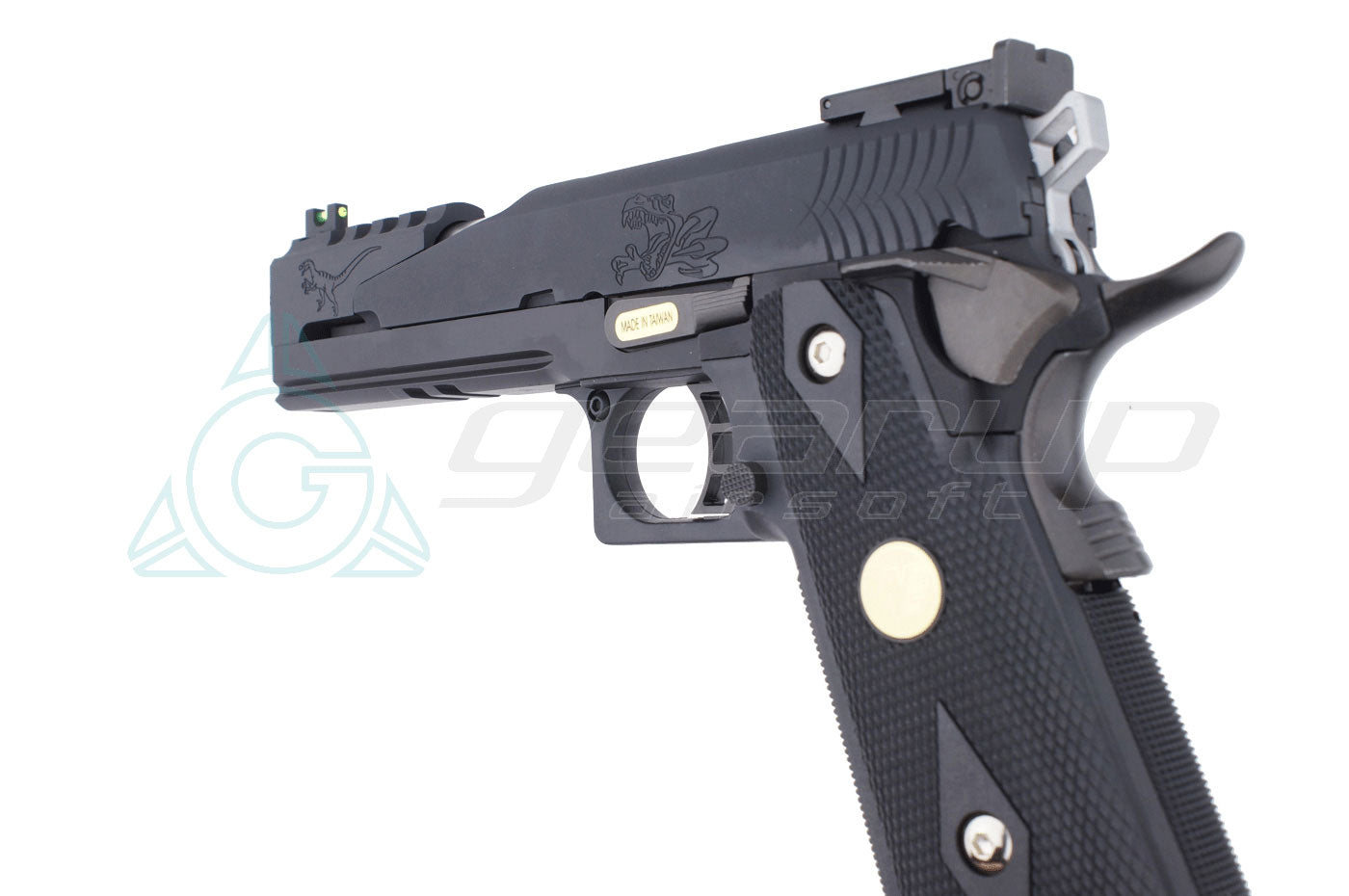 WE HI-CAPA 5.1 DRAGON TYPE B BK SLIDE