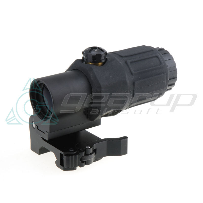 Prime Optic Sight Combo with G33 3x Magnifier and XPS 3-2 Red - Green Dot, QD mount (Black)