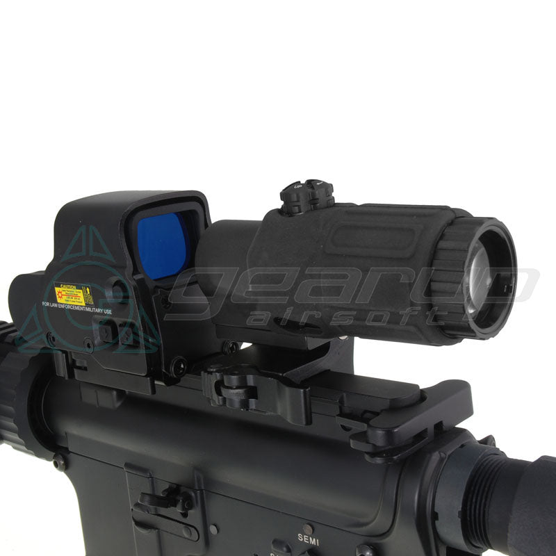 Prime Optic Sight Combo with G33 3x Magnifier and XPS 3-2 Red - Green Dot, QD mount (Black)