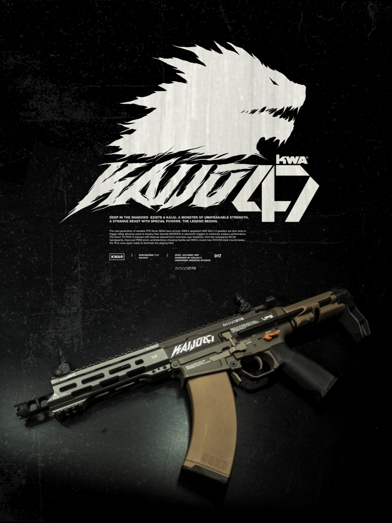 KWA Airsoft AEG 2.5+ Ronin 47 – Special Edition KAIJU 47
