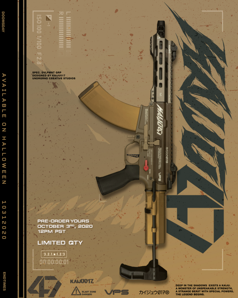 KWA Airsoft AEG 2.5+ Ronin 47 – Special Edition KAIJU 47
