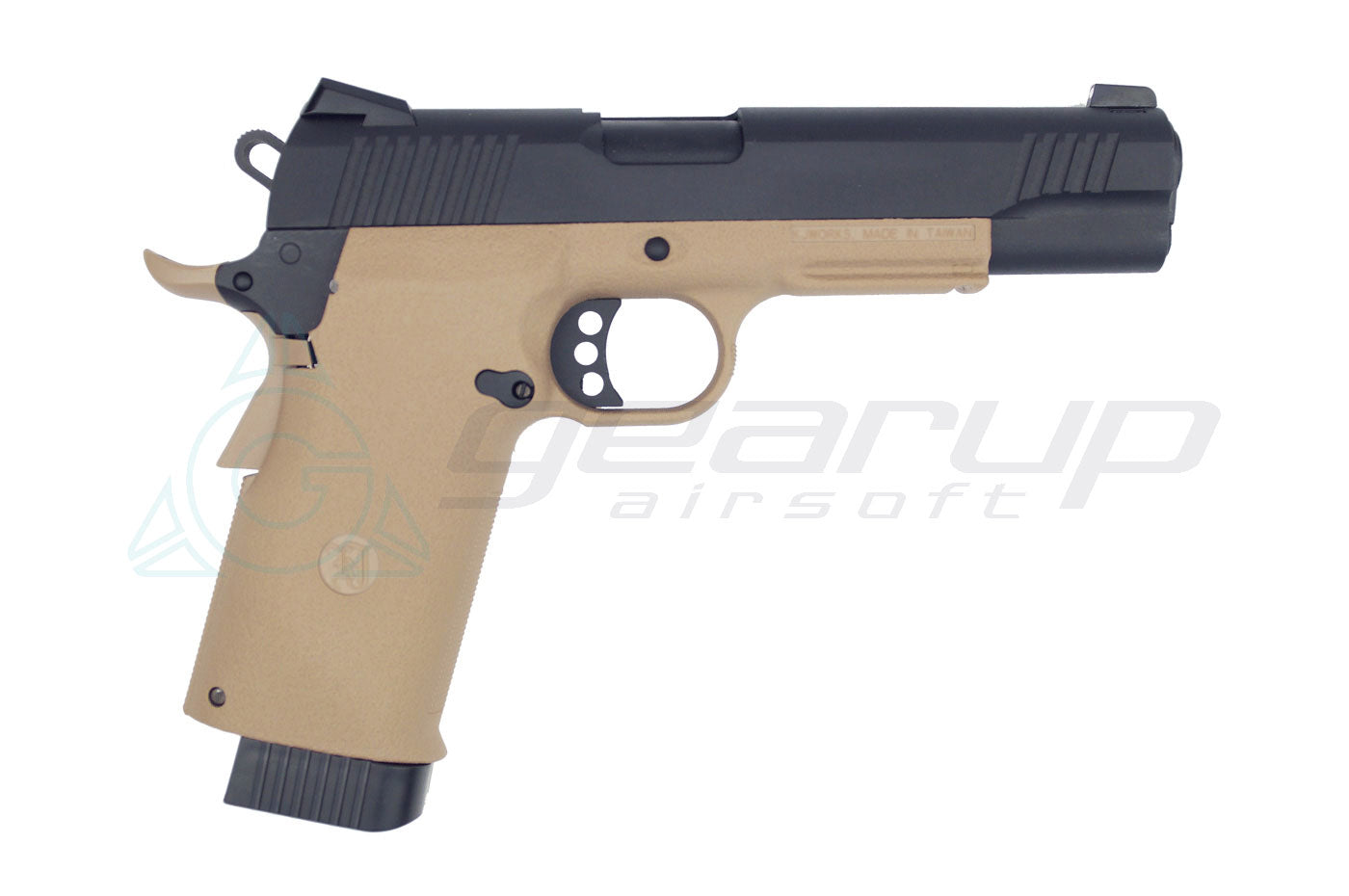KJ KP11 1911 Hi Capa TAN (O2 VERSION)