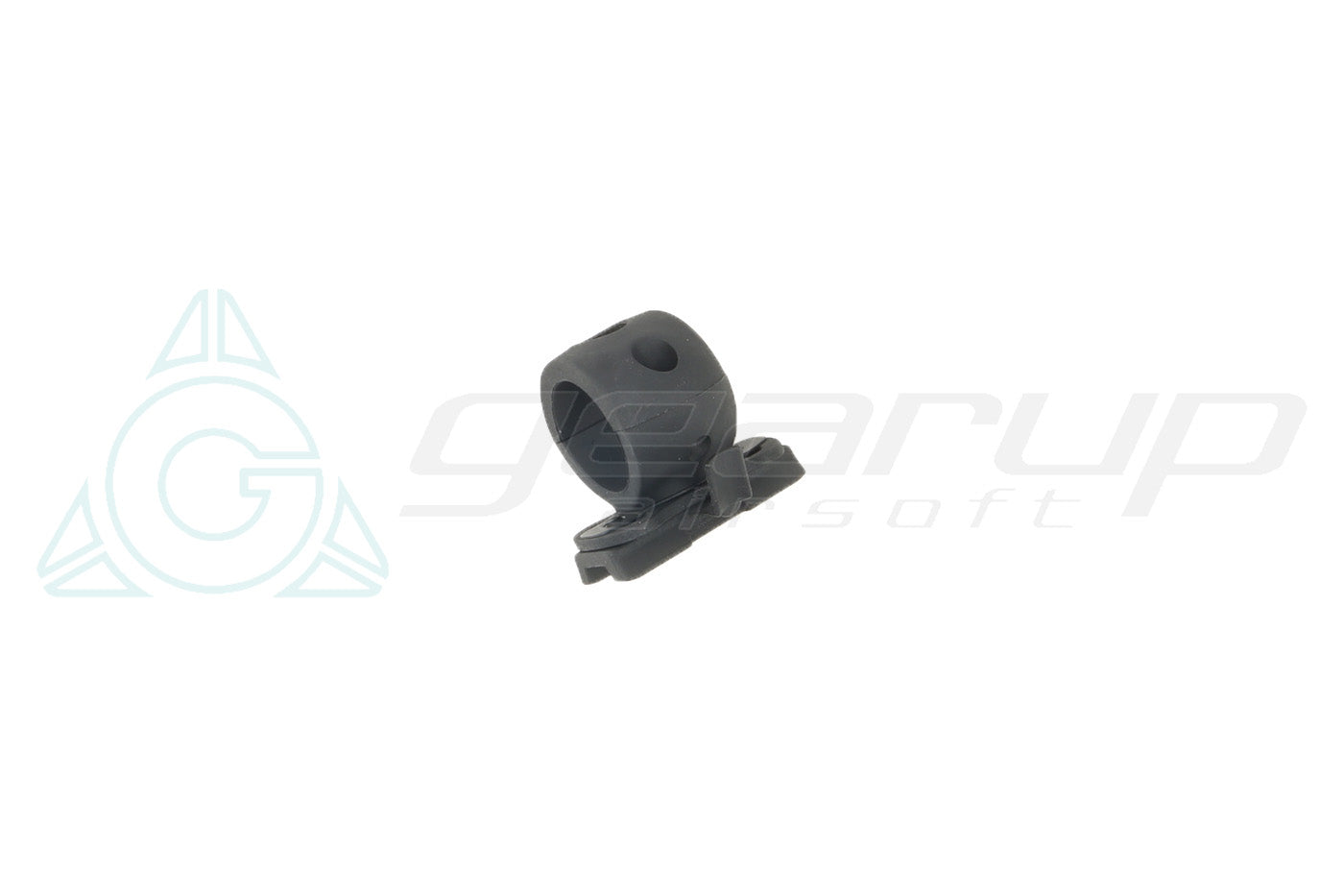 KROUSIS HELMET FLASHLIGHT CLAMP 0.83” BK