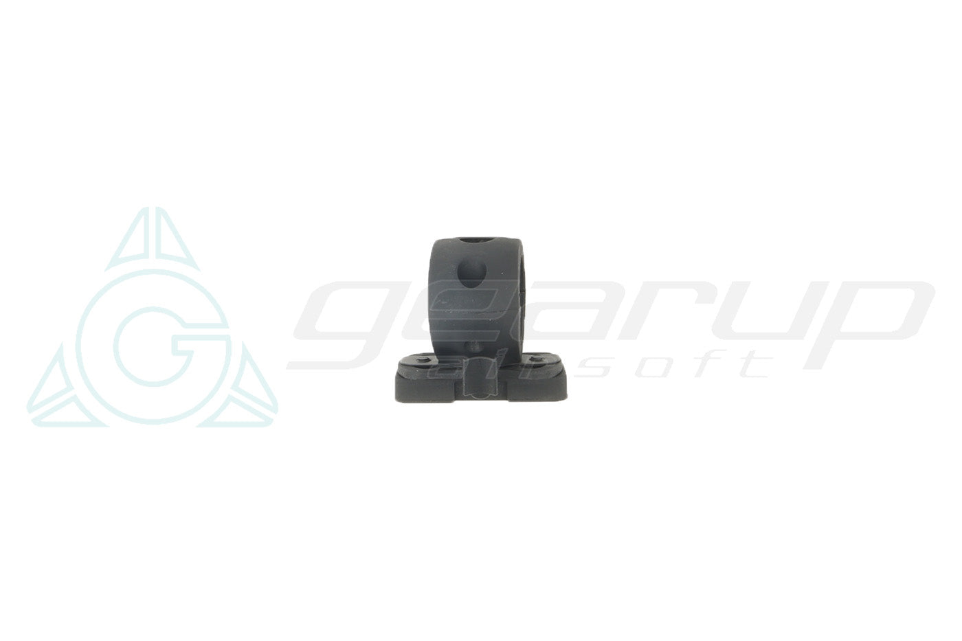 KROUSIS HELMET FLASHLIGHT CLAMP 0.83” BK
