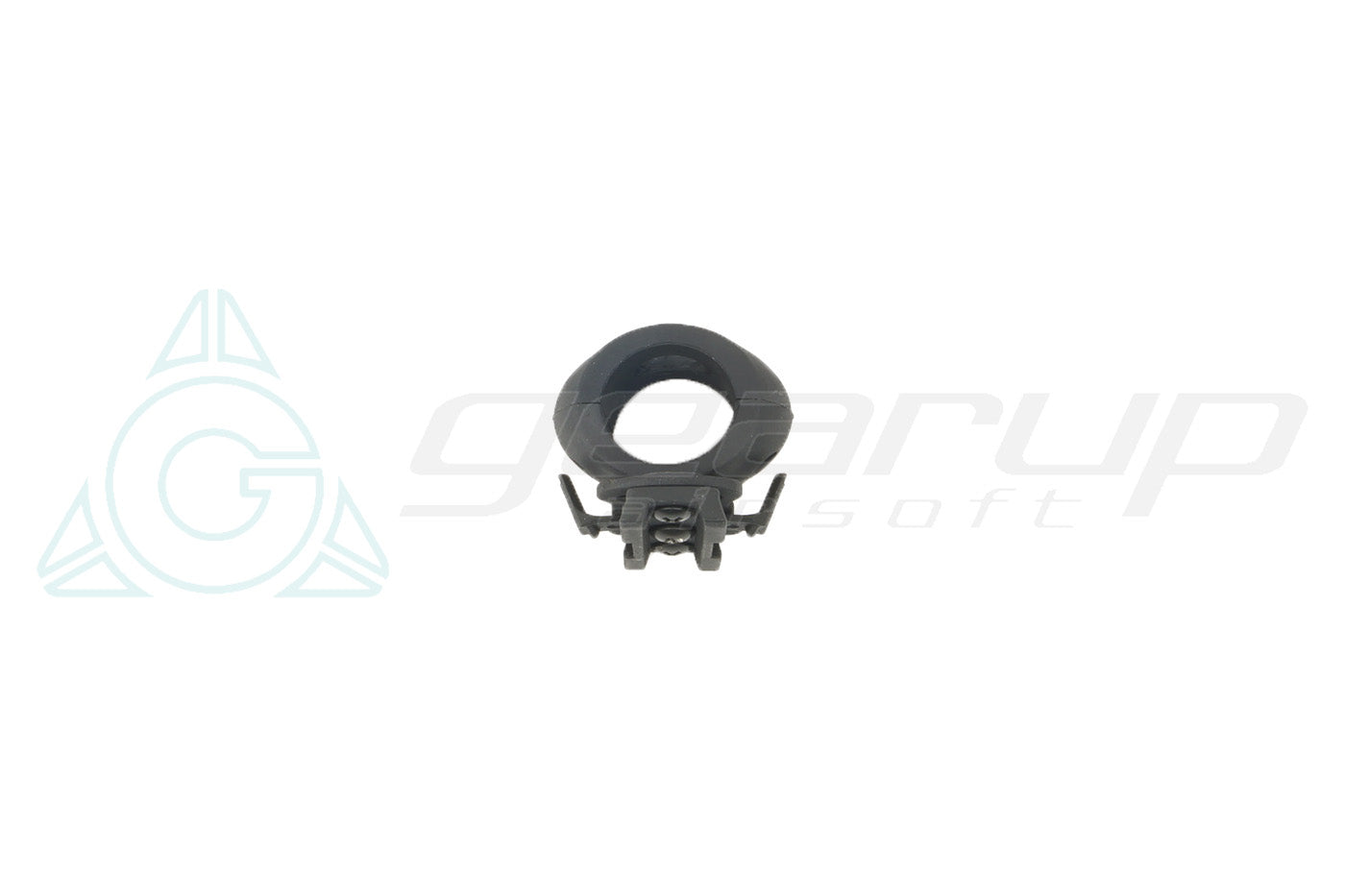 KROUSIS HELMET FLASHLIGHT CLAMP 1.00” BK