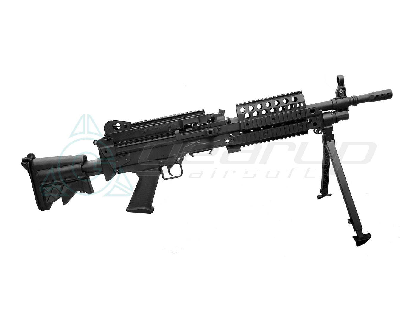 RAVEN NEO LMG46 BK (Nylon Filled Polymer Body & Rail )