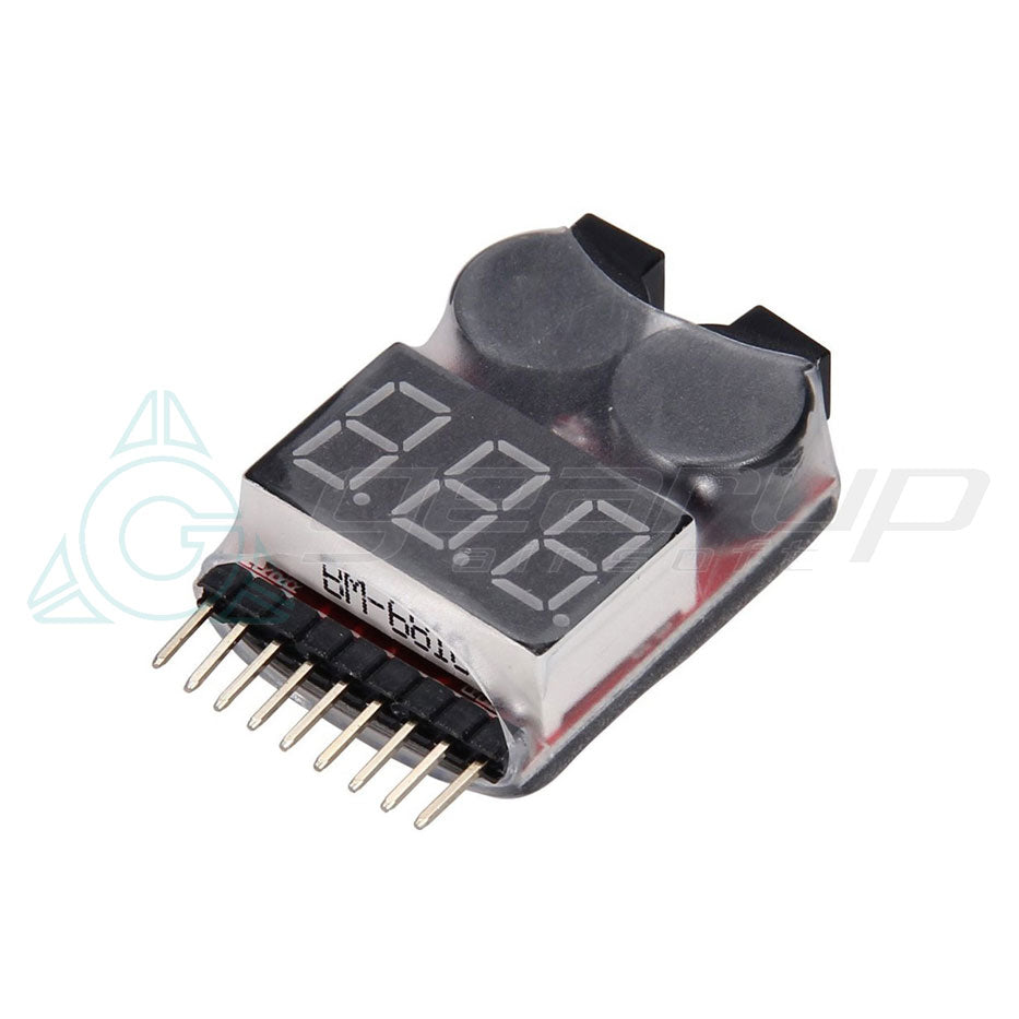 AIRSOFT LOGIC LIPO 2IN1 VOLTAGE CHECKER - ALARM