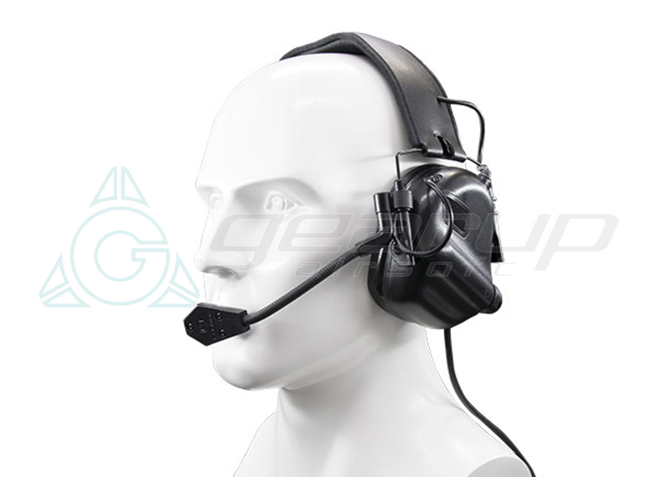 Earmor M32 Mod 3 Tactical Communication Headset BK