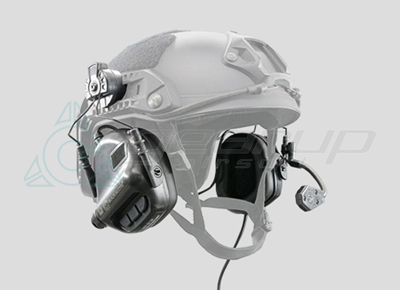 Earmor M32H Mod 3 Tactical Communication Headset for Fast Helmet BK
