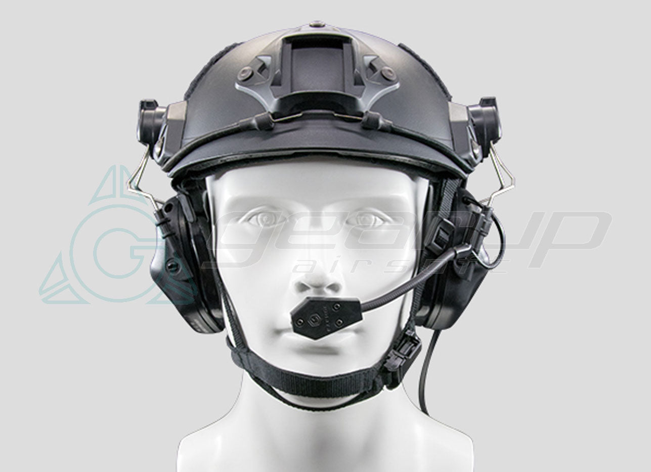 Earmor M32H Mod 3 Tactical Communication Headset for Fast Helmet BK