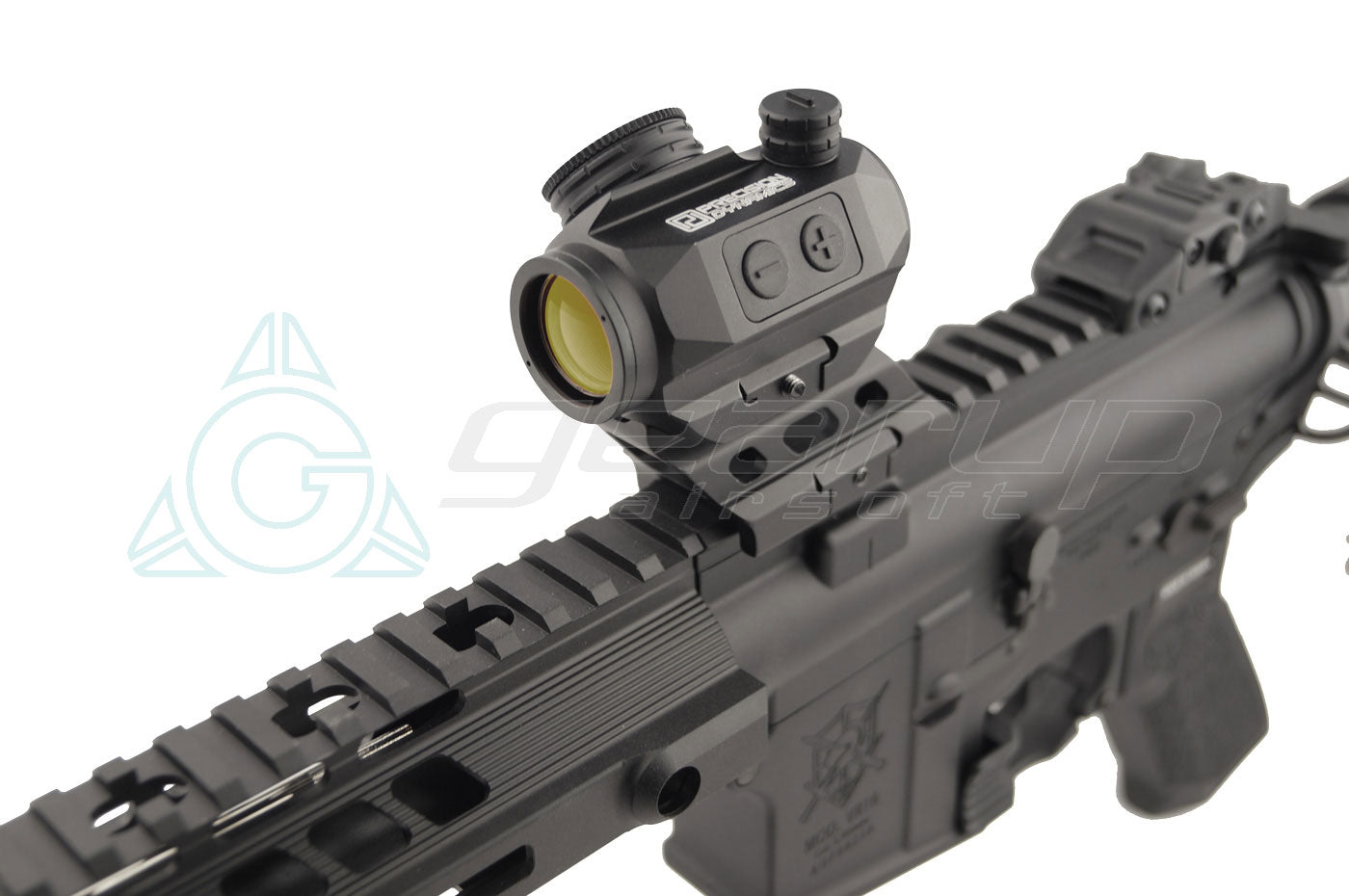Tactical Red Dot Sight w-high Mount (Shockproof)