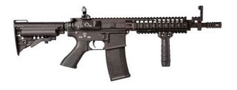 KING ARMS TWS M4 VIS CQB - BK with KA-MAG-16