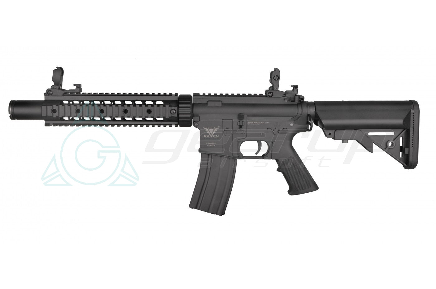 RAVEN NEO RAS CARBINE BK (Nylon Filled Polymer Body & Rail)